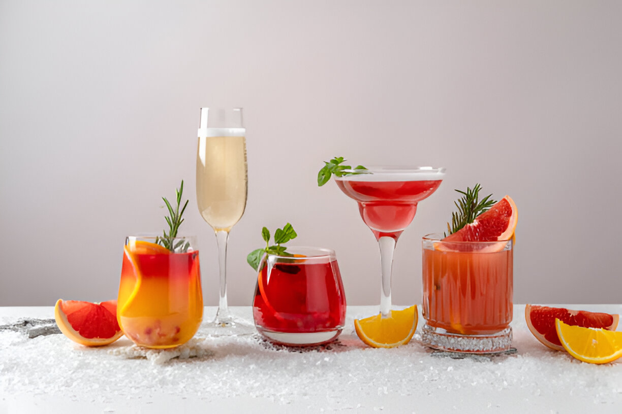 Yarra Valley Christmas Champagne Cocktail