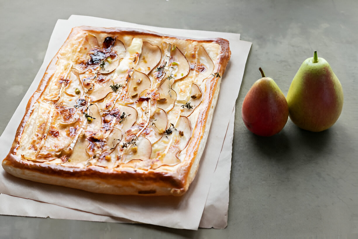 Pear Puff Pastry Tart